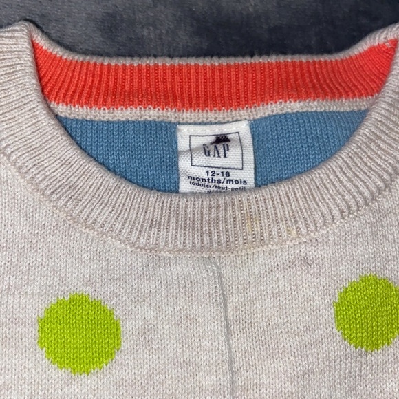 Baby polka dot sweater - Picture 2 of 3